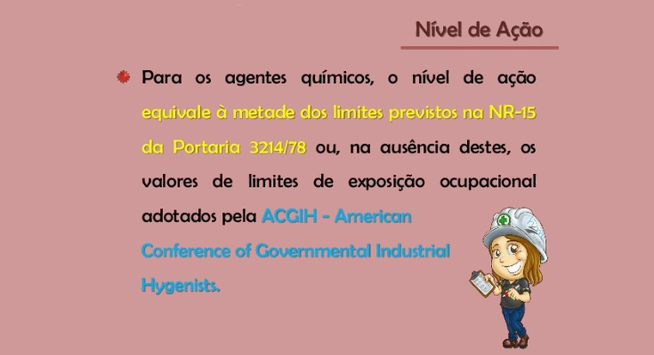 nível de ação