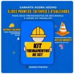 Kit Treinamento de SST! ✅ Slides prontos, editáveis e atualizados