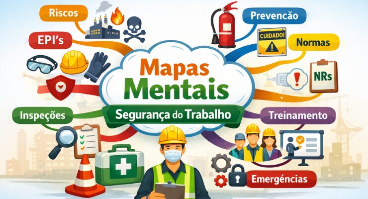 MAPAS MENTAIS - SEGURANÇA DO TRABALHO
