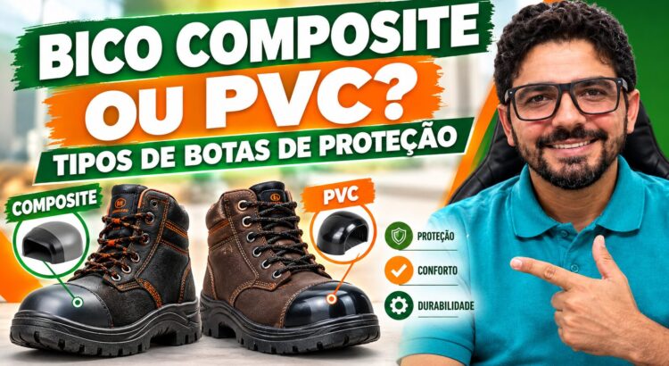 TIPOS DE BOTAS DE PROTEÇÃO